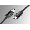 UGREEN US242 USB-C és Mini USB kábel, 1m (fekete) thumbnail