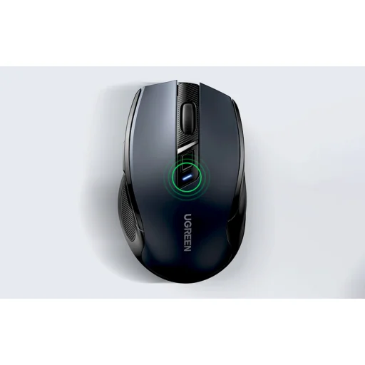 Vezeték nélküli egér UGREEN 2.4 GHz + Bluetooth 5.0 (fekete) - 4