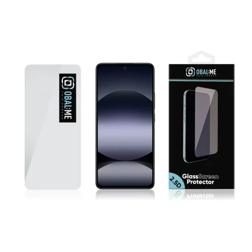 OBAL:ME 2.5D Üvegfólia Xiaomi Redmi Note 14 4G/5G-hez Átlátszó üvegfólia - 3