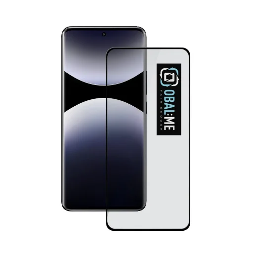 OBAL:ME 5D Üvegfólia a Xiaomi Redmi Note 14 Pro+ 5G-hez fekete - 1