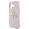  iPhone 16 Pink Guess PU Grained 4G Metal Logo tok thumbnail