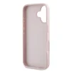  iPhone 16 Pink Guess PU Grained 4G Metal Logo tok thumbnail
