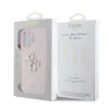  iPhone 16 Pink Guess PU Grained 4G Metal Logo tok thumbnail