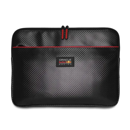 Red Bull PU Carbon Laptop Sleeve 13/14" Fekete - 1