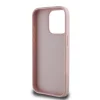 Guess PU Grained 4G Metal Logo tok iPhone 15 Pro Pink thumbnail