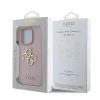 Guess PU Grained 4G Metal Logo tok iPhone 15 Pro Pink thumbnail