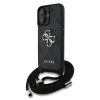  iPhone 16 Guess PU 4G Metal Logo Crossbody Strap tok thumbnail