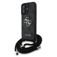  iPhone 16 Guess PU 4G Metal Logo Crossbody Strap tok