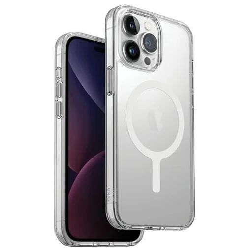 Uniq LifePro Xtreme Magclick Töltőtok iPhone 15 Pro Max-hoz - átlátszó - 1