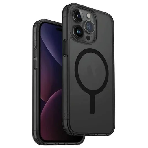 Uniq LifePro Xtreme Magclick töltőtok iPhone 15 Pro - fekete tok - 1