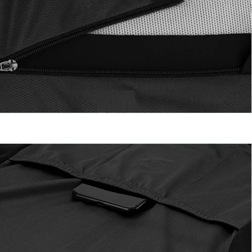 Rockbros kerékpáros mez 15120002003 rövid ujjú L - fekete - 8