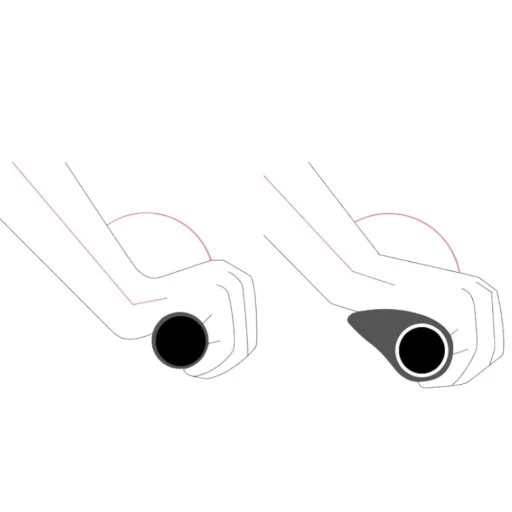 Rockbros BT1802GR kerékpár markolatok - szürke - 3