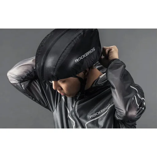 Bukósisak huzat Rockbros YPP017 (fekete) - 4