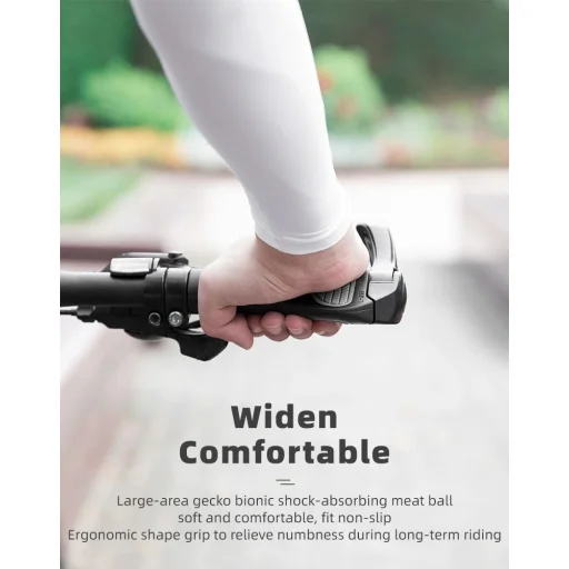 Rockbros BT1007B kerékpár tartó szett kormányvéggel - Fekete - 6