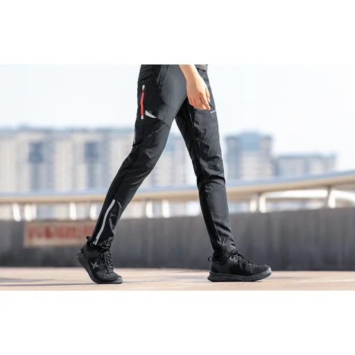 Téli kerékpáros nadrág Rockbros méret: XL RKCK00012XL (fekete és piros) - 2