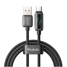 Mcdodo CA-2350 USB-A - USB-C kábel, 6A, LED kijelző, 1,2m