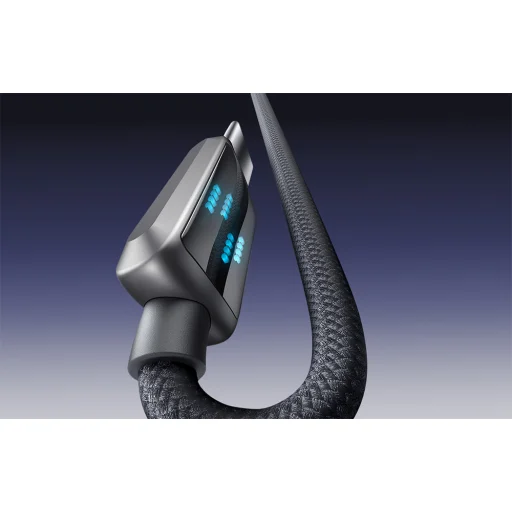 Mcdodo CA-2350 USB-A - USB-C kábel, 6A, LED kijelző, 1,2m - 5