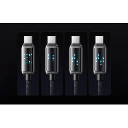 Mcdodo CA-2350 USB-A - USB-C kábel, 6A, LED kijelző, 1,2m - 7