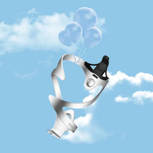 Rockbros 2017-11AS Alumínium Biciklis Kulacstartó - Fehér - 4