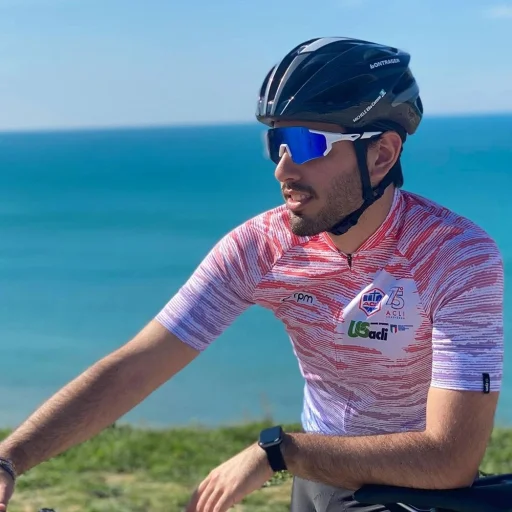 Rockbros 10183 polarizált kerékpáros szemüveg - kék - 6