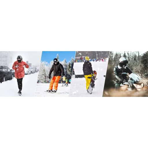 Rockbros LF7345BK sport balaclava szigetelt - fekete - 4