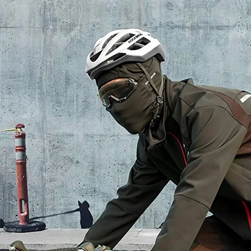 Rockbros LF7345BK sport balaclava szigetelt - fekete - 6