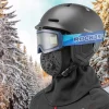 Rockbros LF7127-1 Új Velvet Sport Balaklava Szűrővel - Fekete thumbnail