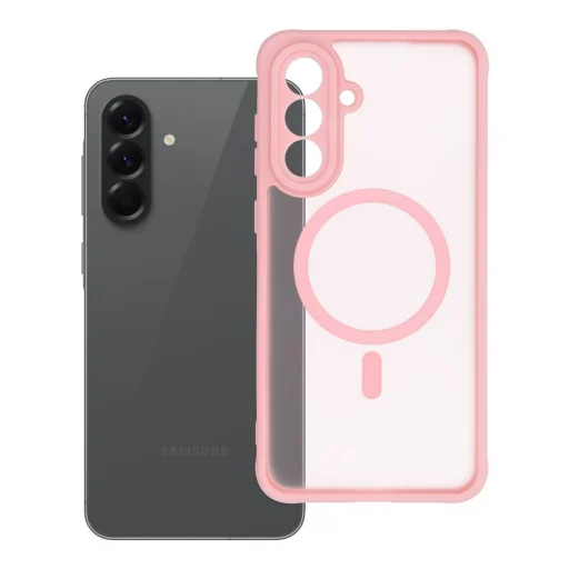 FULL MATTE MAG COVER puzdro, kompatibilné s technológiou MagSafe SAMSUNG A56 svetloružová - 5