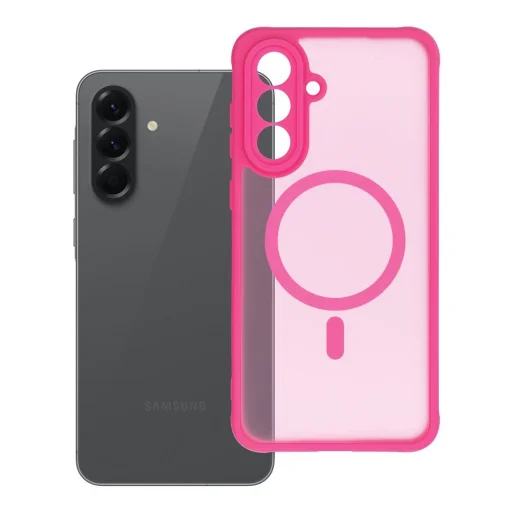 ÚPLNE MATNÉ MAGNETICKÉ PUZDRO s kompatibilitou Magsafe SAMSUNG A56 ružové puzdro - 5