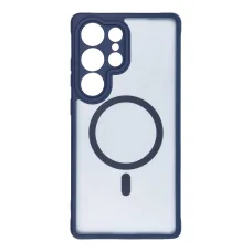 TELJES MATT MAG TOK MagSafe-kompatibilis SAMSUNG S25 Plus kék tok