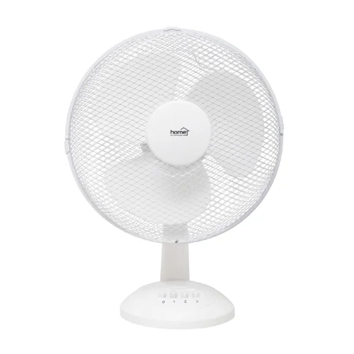 Home TF30WH asztali ventilátor, 40 W, 3 fokozat, 30 cm-es lapátátmérő, oszcillálás, fehér - 2