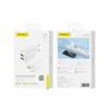 Foneng fali töltő EU63 - 2xUSB - 12W USB-Micro USB kábellel fehér - 6