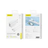 Foneng fali töltő EU63 - 2xUSB - 12W USB-ről Type C kábel fehér thumbnail