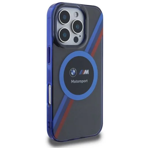  iPhone 16 Pro Fekete BMW Motorsport IML Circle MagSafe tok - 4