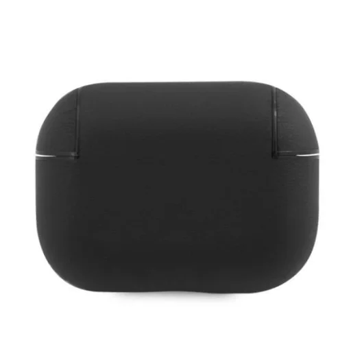 BMW BMAPSSLBK AirPods Pro tok fekete Eredeti Bőr Ezüst Logó - 2