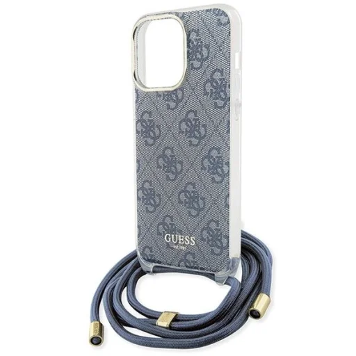 Guess Crossbody Cord 4G Print tok iPhone 15 Pro Max - kék - 5