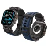 Spigen Durapro Armor Apple Watch 6 / 7 / 8 / 9 / 10 / 11 / SE / Ultra 1 / 2 (44 / 45 / 46 / 49 mm) Sötétkék szíj - 2
