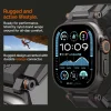 Spigen Durapro Armor Apple Watch 6 / 7 / 8 / 9 / 10 / 11 / SE / Ultra 1 / 2 (44 / 45 / 46 / 49 mm) Fekete szíj thumbnail
