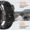 Spigen Durapro Armor Apple Watch 6 / 7 / 8 / 9 / 10 / 11 / SE / Ultra 1 / 2 (44 / 45 / 46 / 49 mm) Fekete szíj thumbnail