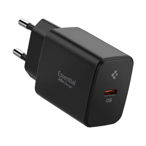 Spigen Essential Ee201eu 1-port Hálózati Töltő 20w Fekete - 1