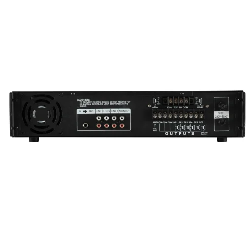 SAL MPA 240BT multimédiás keverő erősítő, 240 W, 6 csatorna, BT, FM rádió, USB/SD, EQ - 2
