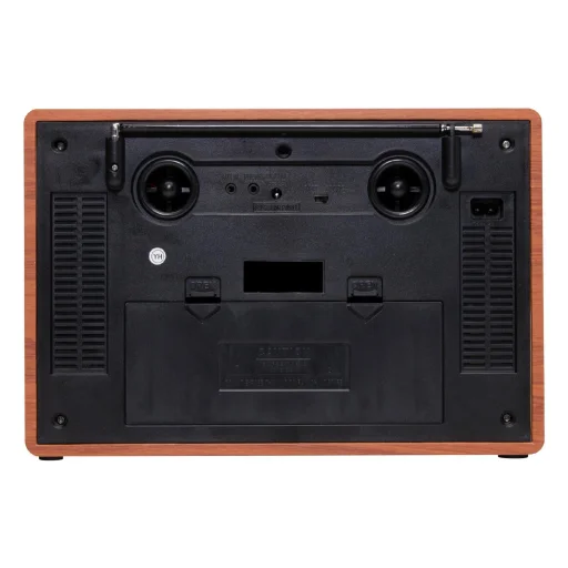 SAL RRT 4B retro asztali rádió, multimédia lejátszó, BT, USB/MicroSD, AUX, Rádió, EQ, ~16 óra üzemidő - 3