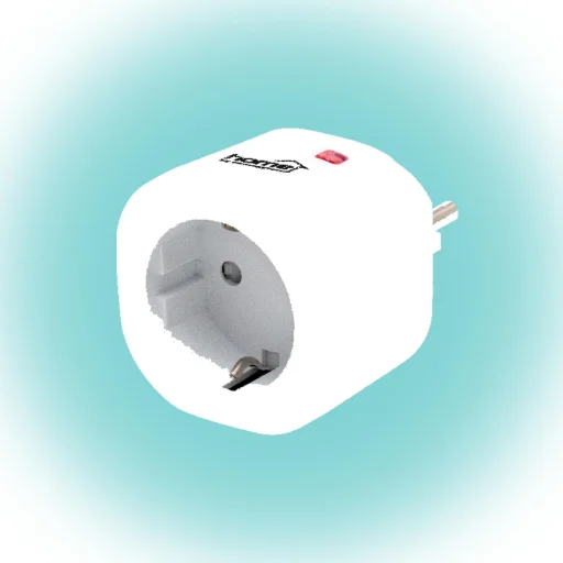 Home TH 3000 távirányítható hálózati aljzat, 40 m hatótáv, max. 3000 W, TH 1011 és TH 1013 szetthez tanítható, rádiós összeköttetés, 230 V, fehér - 1