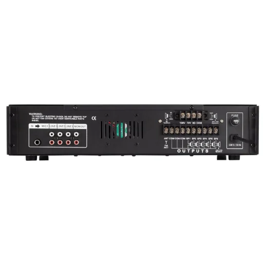 SAL MPA 120BT multimédiás keverő erősítő, 120 W, 6 csatorna, BT, FM rádió, USB/SD, EQ - 2