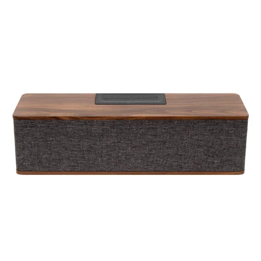 SAL RRT7 sztereó retro hangszóró, vezeték nélküli, 2x5W, FM rádió, Bluetooth, beépített akkumulátor - 2