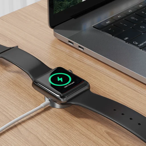 BWOO 5W vezeték nélküli mágneses töltő WL-18 Apple Watch-hoz - 5