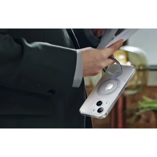 Torras UPRO Ostand átlátszó tok iPhone 15-höz - 4