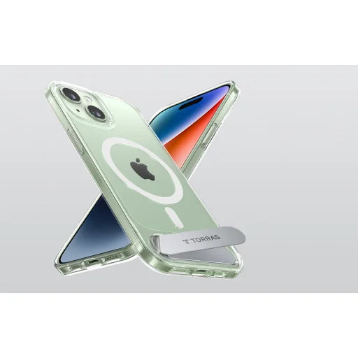 Torras UPRO Pstand tok iPhone 15-höz (átlátszó) - 3