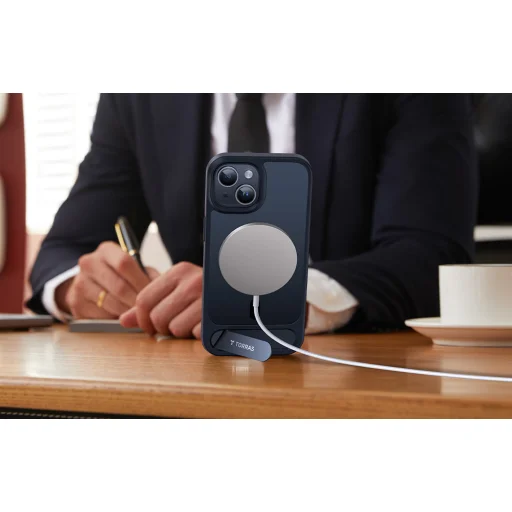 Torras UPRO Pstand tok iPhone 15-höz (átlátszó) - 4