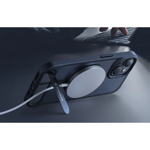 Torras UPRO Pstand tok iPhone 15-höz (átlátszó) - 5